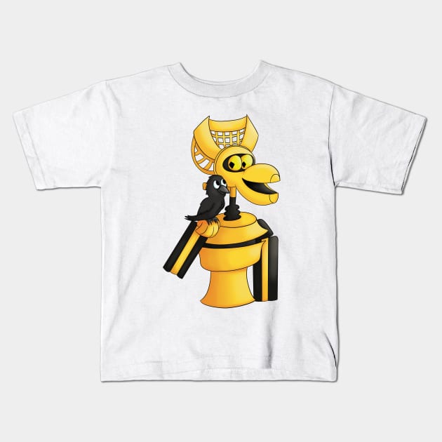 MST3k Crow and Crow Kids T-Shirt by CaptainShivers